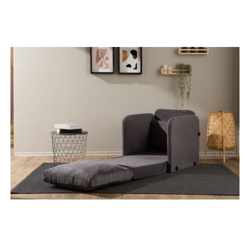 Atelier Del Sofa fotelja na razvlačenje saga single grey Slike