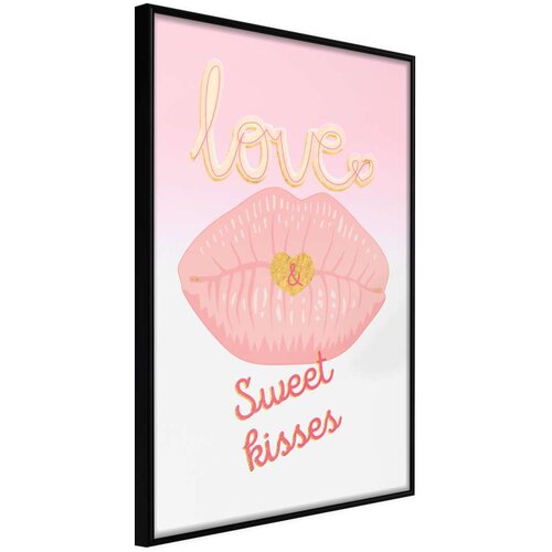  Poster - Pink Kisses 20x30 Slike