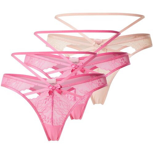 Hunkemöller Tangice puder / svetlo roza Cene