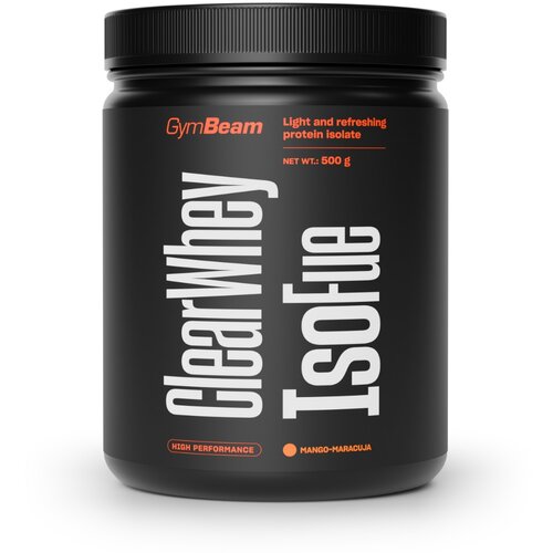 GymBeam Clear Whey IsoFue 500 g mango - marakuja Cene