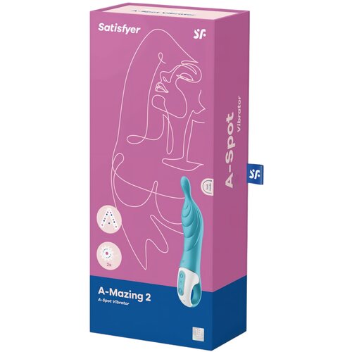 Satisfyer A-Mazing 2, 12 funkcija, Tirkizni Slike