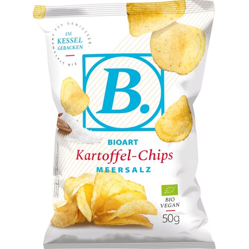 BioArt Krompirjev čips z morsko soljo - 50 g Cene