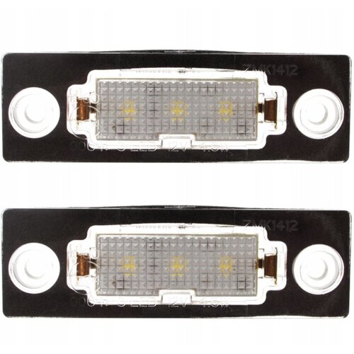 Co2 KOMPLET LED LUČI ZA OSVETLITEV REGISTRSKE TABLICE, AUTOTUNE, ZA VW CADDY III, GOLF V PLUS, JETTA V, PASSAT B5 FL LIMUZINA, PASSAT B6 KOMBI, T5, TOURAN I, &amp;Scaron;KODA SUPERB I, (21748436) Slike