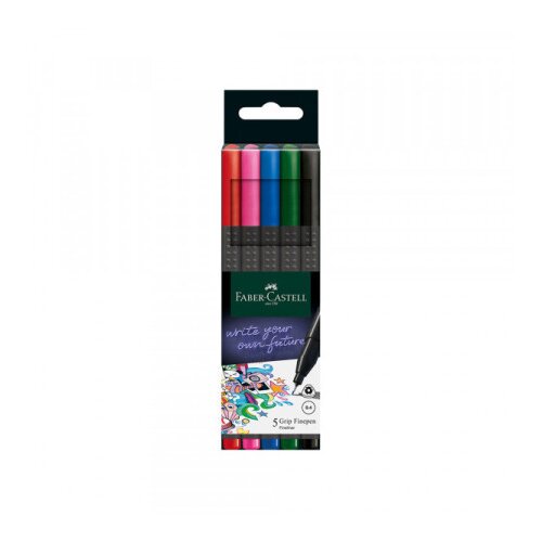 Faber Faber-Castell: Grip 5-delni set tankih flomastrov 0,4mm Slike
