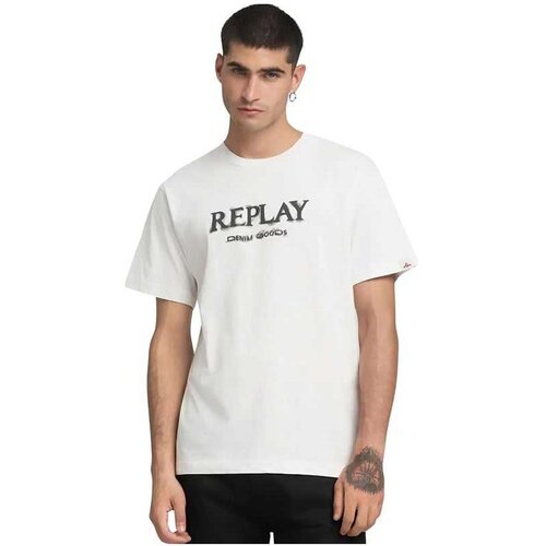 Replay muška logo majica Cene