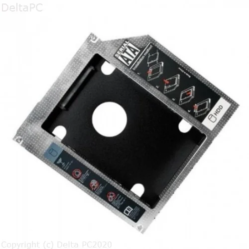 Logilink Caddz za notebook DVD to HDD/SSD 12.7mm AD0016