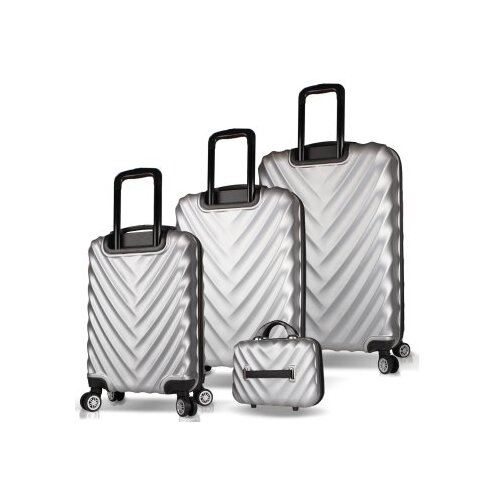 Zoozie Bags Set kofera 7279, 4 dijela, Sivi Cene