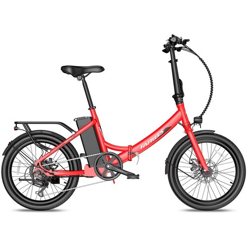 Fafrees F20 light 16.75Ah električno kolo - 250W motor 36V16.75Ah baterija 130KM doseg mehanska disk zavora - rdeča, (21221509) Slike