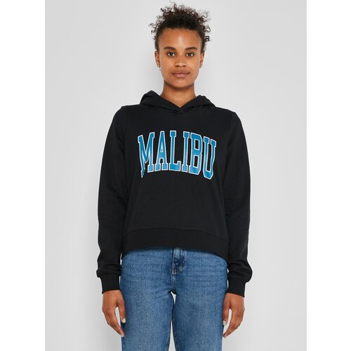 Noisy May Fame Black Hoodie - Women Cene