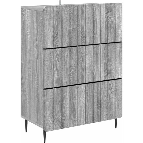 Ormar s ladicama Siva sonoma 66 x 34,5 x 92 cm Cene