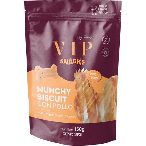 TRAMP VIP Snack Munchy Pi&scaron;koti Pi&scaron;čanec, hrustljavi pribolj&scaron;ki za pse, 150 g, (5000233682) Cene