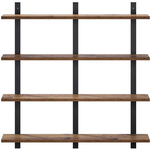  Polica na zidu Staro drvo 79.5 x 13.5 x 80 cm Konstruirano drvo Slike