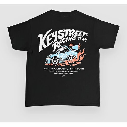 Key Street Racing Team Kids T-shirt black Cene