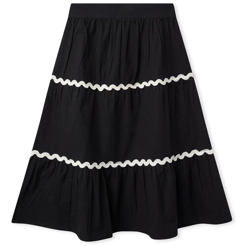 Compania Fantastica Krila COMPAÑIA FANTÁSTICA Skirt 43008 - Black Črna Cene