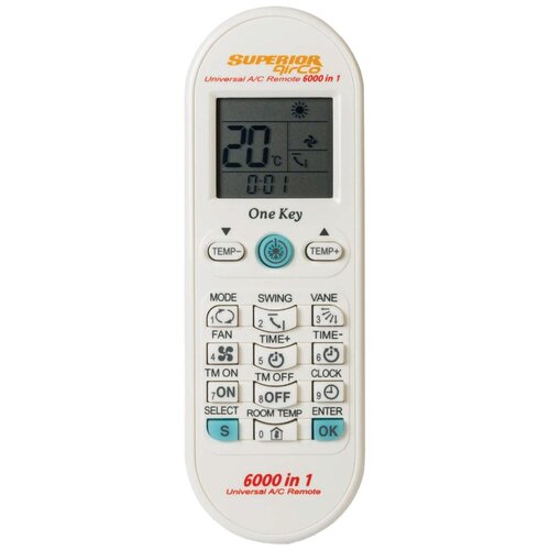 Superior Daljinski upravljač za klime, 6000 kodova, univerzalni – RC AirCo 6000in1 Cijene