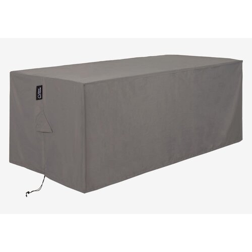 Kave Home siva za&amp;scaron;titna navlaka za vrtni stol Iria, 110 x 210 cm Slike
