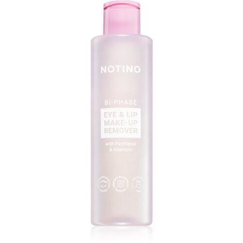 Notino Bi-Phase Eye &amp;amp; Lip Make-up Remover with Panthenol &amp;amp; Allantoin dvofazno sredstvo za uklanjanje vodootporne &amp;scaron;minke s usana i oko očiju 200 ml Slike