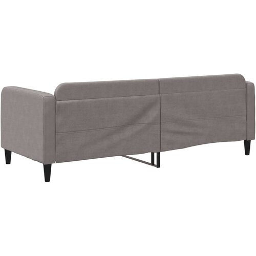  Dnevni krevet smeđesivi 80 x 200 cm od tkanine Slike