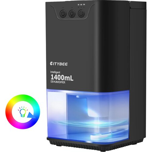 Nettlife Električni razvlažilnik zraka 1400 ml - Tihi razvlažilnik zraka za dom, spalnico in klet (bel), (22145720) Cene