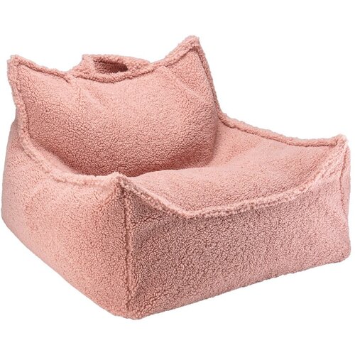 Wigiwama Ružičasta vreća za bebe od boucl&amp;eacute; tkanine Chair &amp;ndash; Slike
