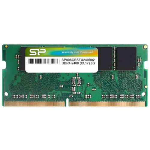 Silicon Power DDR4 8GB 2400MHz SP008GBSFU240B02 SO-DIMM dodatna memorija za laptop Slike