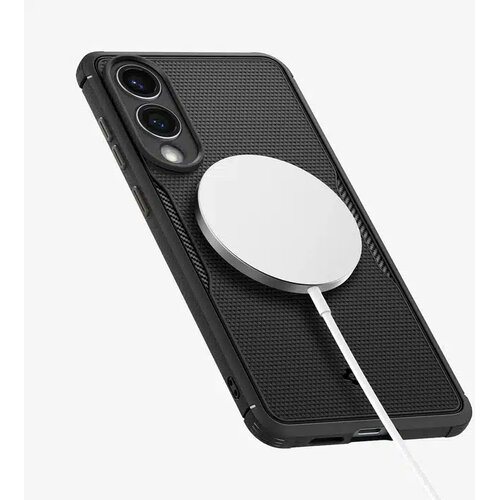 Spigen CORE ARMOR MAGSAFE ACS09406 futrola za SAMSUNG S25 Edge mat crna Slike