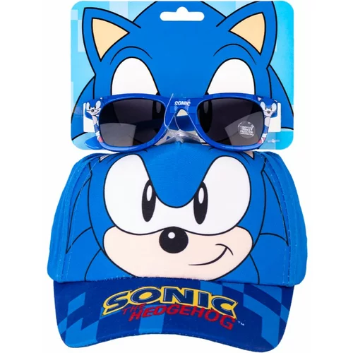 Sonic The Hedgehog Set Cap & Sunglasses set za otroke 2 kos