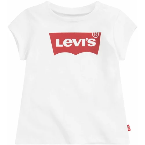 Levi's Otroški t-shirt bela barva