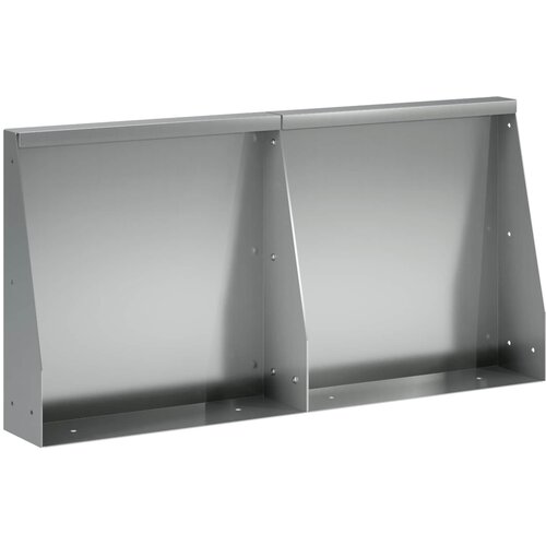  Zid za zadržavanje 2 kom. 40 x 12 x 40 cm Pocinčani čelik Cijene