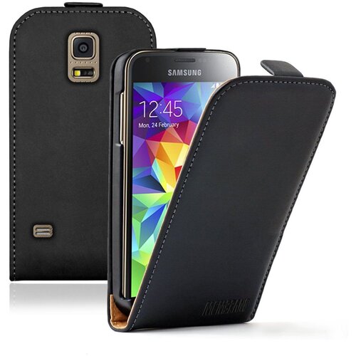  Preklopni etui / ovitek / zaščita za Samsung Galaxy S5 mini - črni Cene