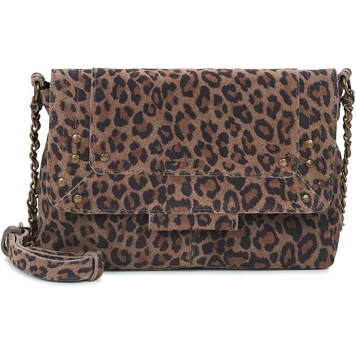 Pieces PCFELIZIA LEATHER CROSS BODY Smeđa Slike