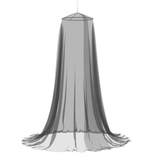 vidaXL Mreža za komarce za krevet 156 mesh Crna ⌀56 x 220 cm Poliester - 850 cm Crna 1 Cijene