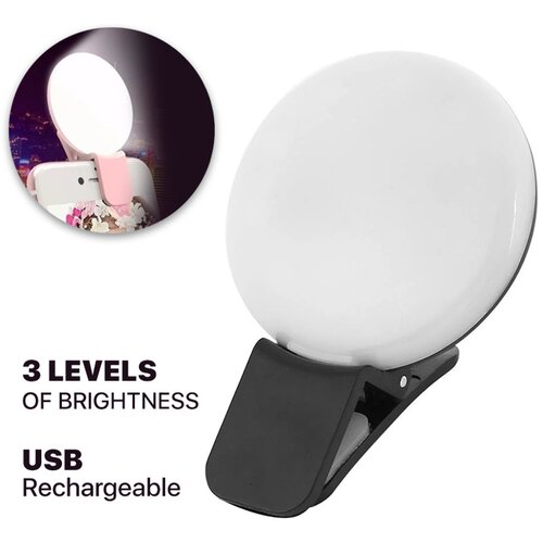  led selfie stipaljka crna Cene