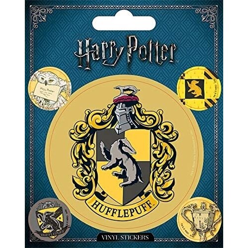 HARRY POTTER Hufflepuff vinilna nalepka Pyramid Slike