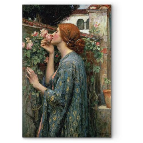  Slika - John William Waterhouse &amp;ndash; The Soul of the Rose 20x30 Na talijanskom platnu Slike