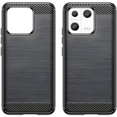  Futrola Carbon Shield TPU za Xiaomi 13 - Crna KP24681 Cene