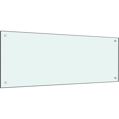  Kuhinjska zaštita od prskanja mliječna 100 x 40 cm kaljeno staklo Cene