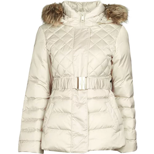 Guess Puhovke LAURIE DOWN JACKET Bež