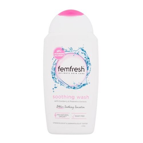 Femfresh Soothing Wash pomirjajoč gel za intimno umivanje 250 ml za ženske Slike