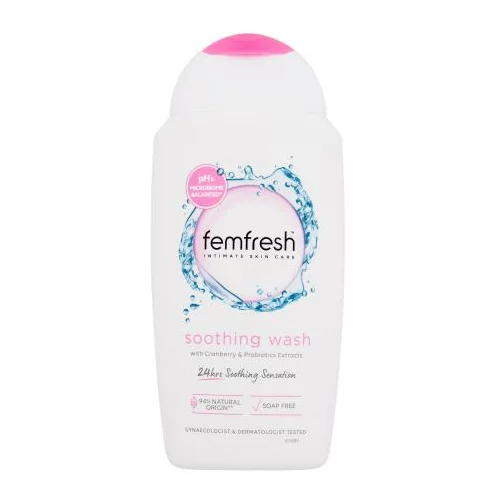 Femfresh Soothing Wash pomirjajoč gel za intimno umivanje 250 ml za ženske