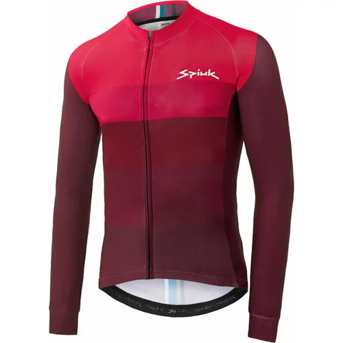 Spiuk Boreas Winter Jersey Long Sleeve Bordeaux Red 3XL