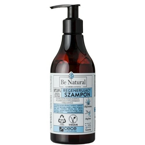BE NATURAL šampon za regeneraciju veoma oštećene kose 270ml- cece Slike