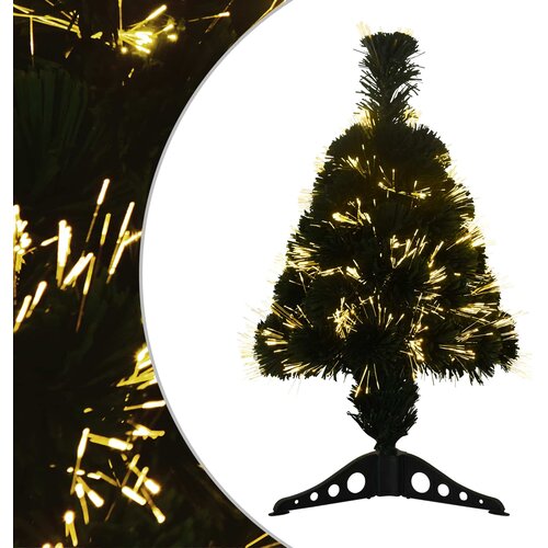  Svjetlovodno božićno drvce 24 LED lampica Topla bijela Slike