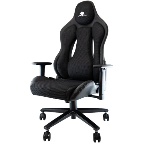 WHITESHARK Talisman gaming stolica, crna Slike