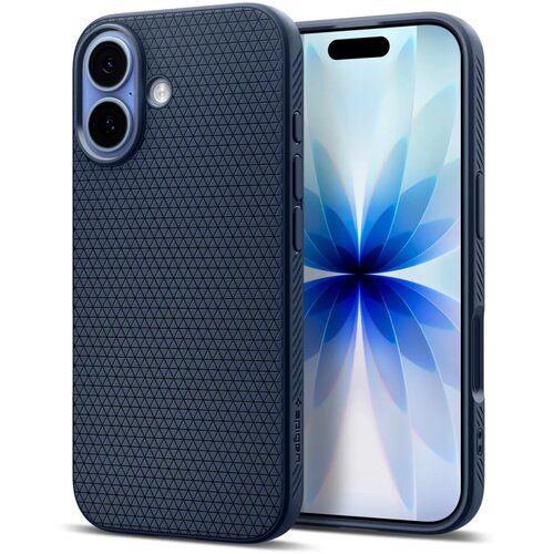 Spigen LIQUID AIR maska za IPHONE 17 NAVY BLUE Slike