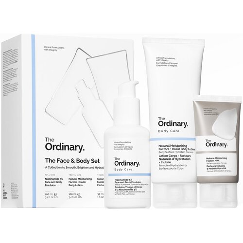 The Ordinary The Face & Body Set poklon set za tijelo i lice Cene