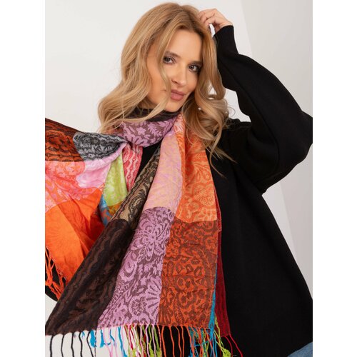 Fashion Hunters Women's scarf with colorful patterns Slike