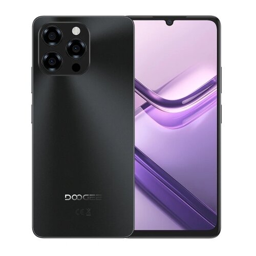 Doogee Note58 pro 8GB/256GB black rugged za&scaron;tićen od padova i kva&scaron;enja Cene