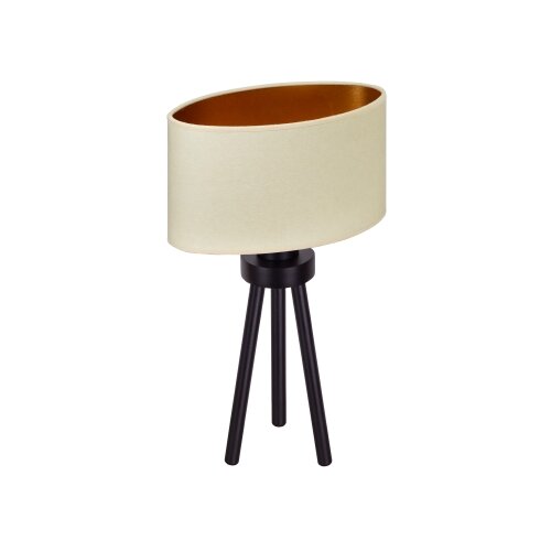  Duolla - Stona lampa OVAL VEGAN 1xE27/15W/230V prečnik 30 cm krem boja Slike