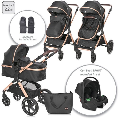 Lorelli viola 3u1 kolica za bebe do 22 kg Grey Akcija 10021882304A Slike